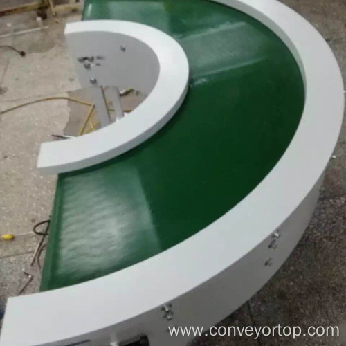 180 Degree Curve Belt Conveyor Turning Table